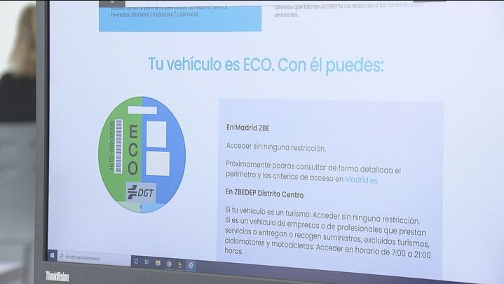 Etiqueta Eco de Madrid 360 / REDACCIÓN