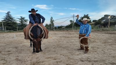 Clases de doma americana en Guadarrama