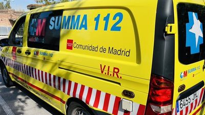 Un trabajador grave en Meco tras caerle encima un palé con placas solares