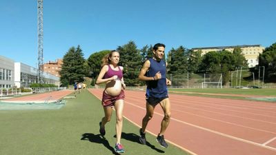 Clara Simal, atletismo y maternidad