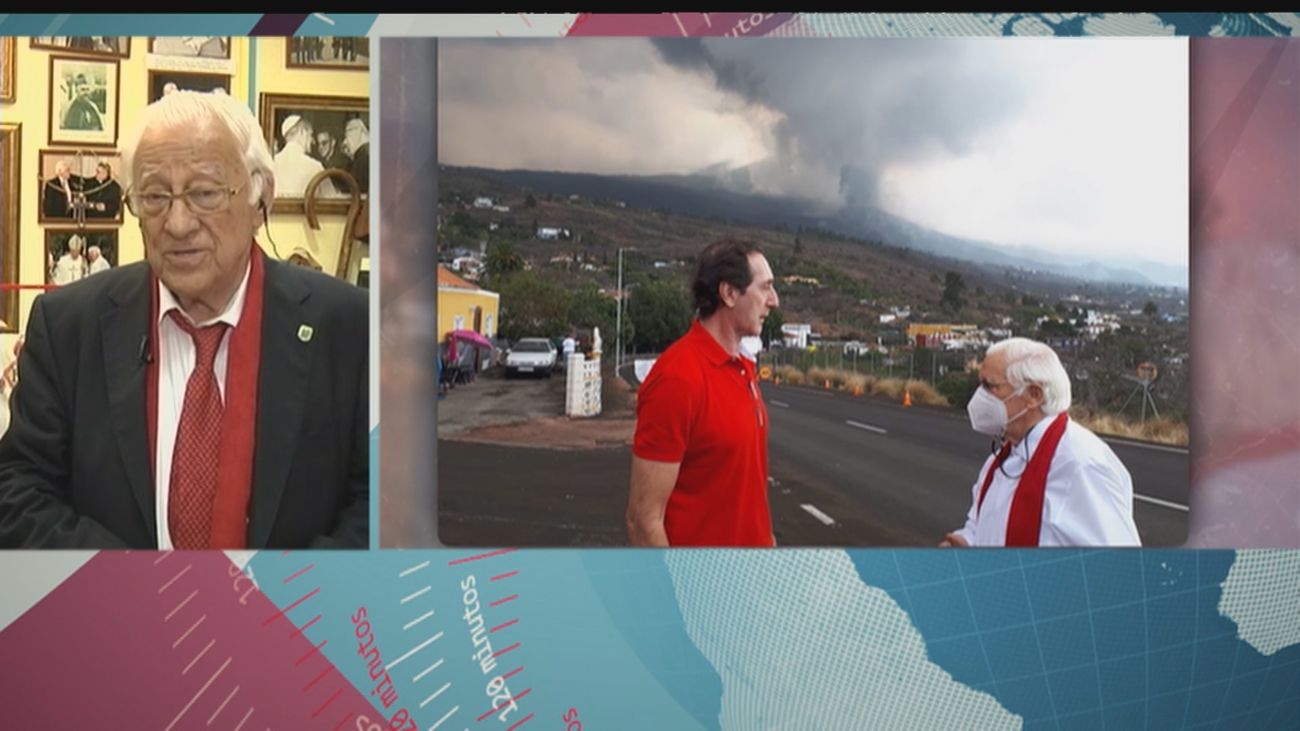 El padre Ángel, tras visitar La Palma: "Lo que necesitan ahora son viviendas para los que han perdido todo"