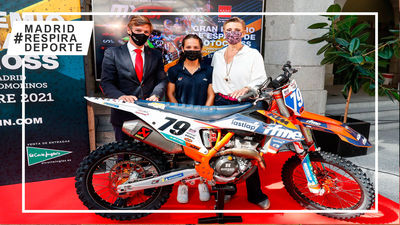 La Comunidad de Madrid presenta el GP de España de Motocross en Arroyomolinos