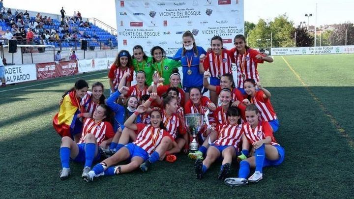 Atlético de Madrid femenino cadete / @atletiacademia
