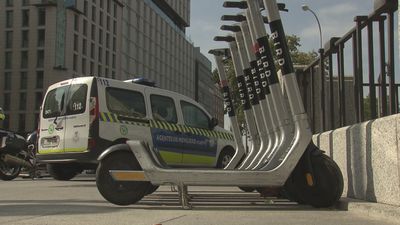La Policía Municipal de Madrid inicia una campaña para el correcto uso de patinetes y bicicletas