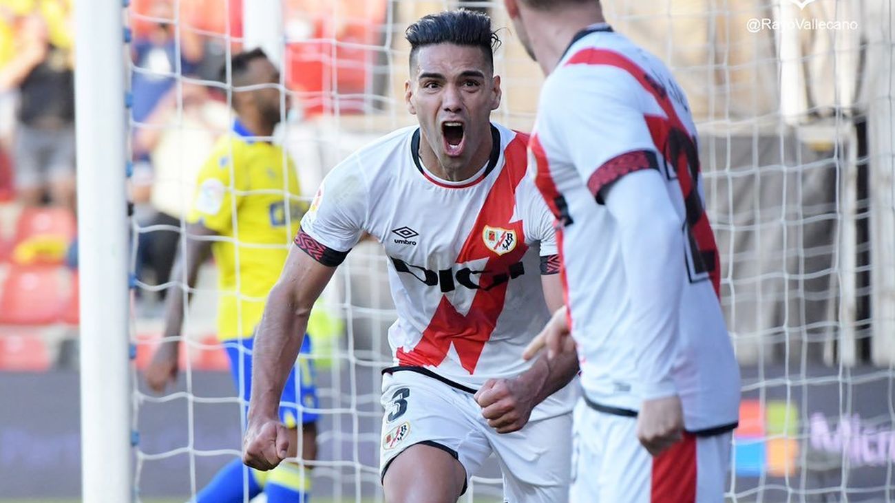 Falcao iguala el arranque goleador de Diego Costa en el Rayo