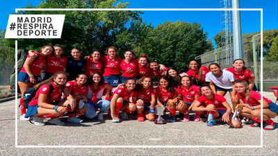 Sanse Complutense, colider de la liga femenina de hockey