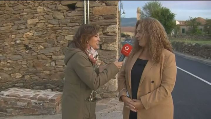 Eva María Gallego, alcaldesa de Madarcos / TELEMADRID