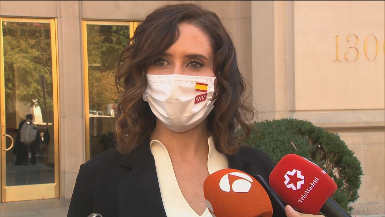 Ayuso: Hay que potenciar la imagen de España y de Madrid en EEUU