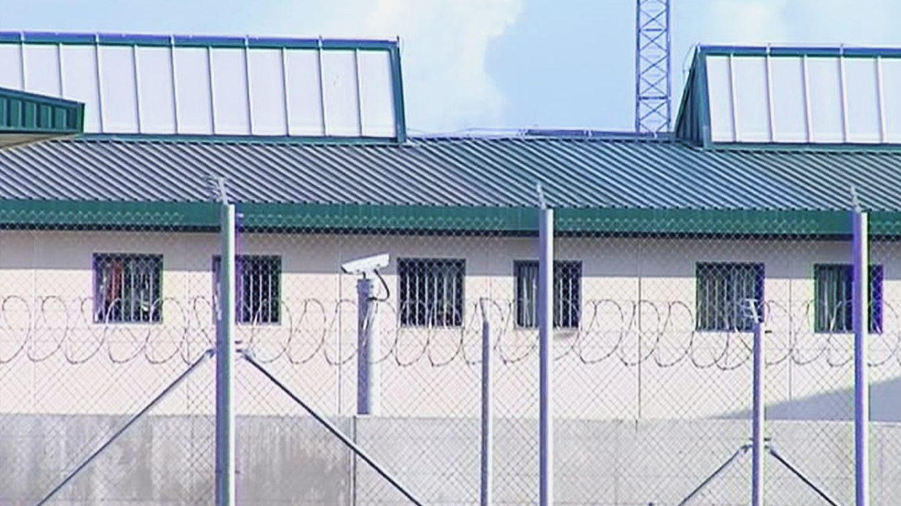 Vallado exterior de la cárcel de Navalcarnero
