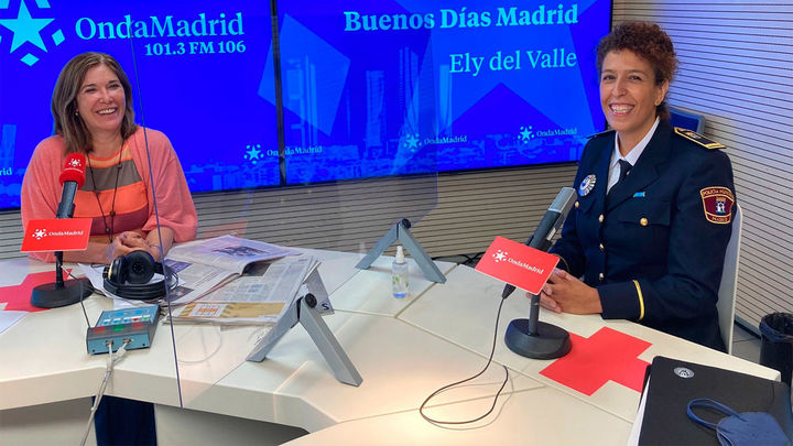 Esther de Gregorio, intendente jefa de apoyo institucional de policia municipal de Madrid / Onda Madrid