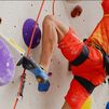 Escalamos con Alberto Ginés, campeón olímpico, en el rocódromo de Las Rozas