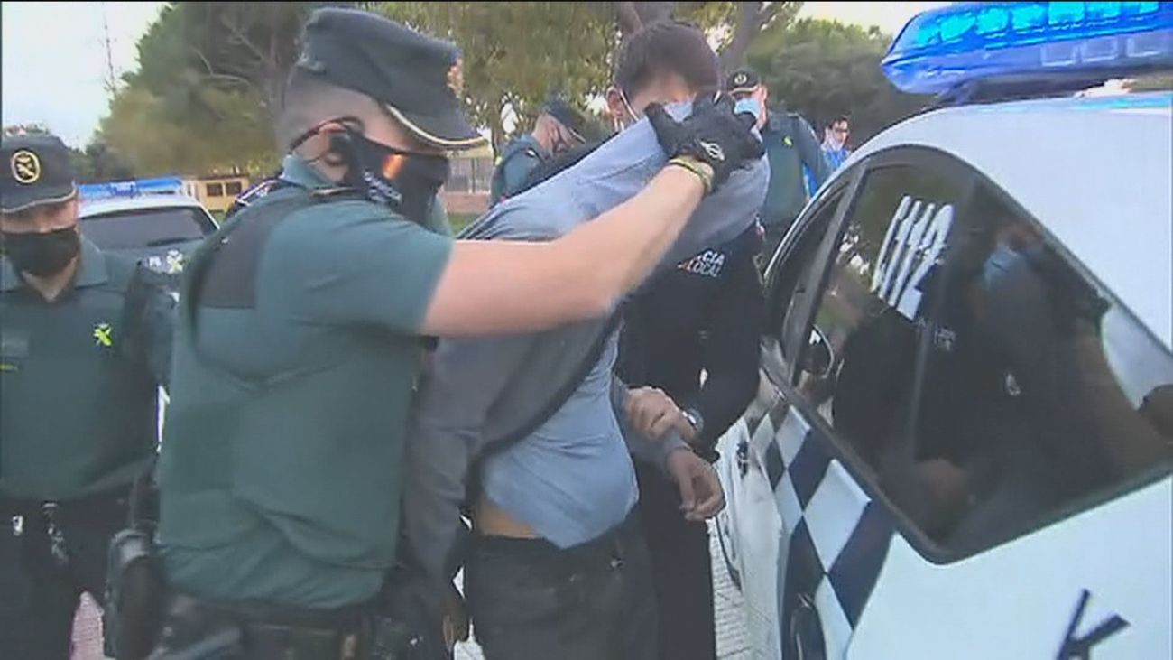 Un joven detenido en las fiestas de Las Rozas con un cuchillo de grandes dimensiones