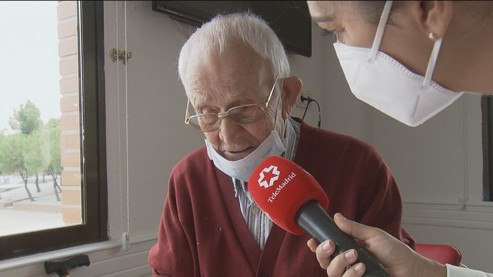 Uno de los residentes de Casaverde / TELEMADRID