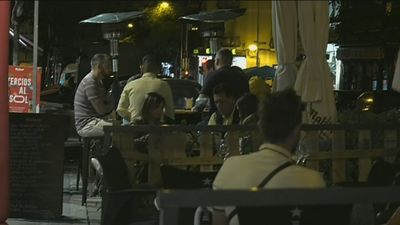 Vuelve el ambiente a la calle Ponzano gracias a la mejora de la pandemia por Covid en Madrid