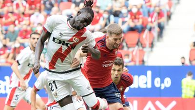 1-0. El Rayo Vallecano cae ante el Osasuna en el tiempo añadido