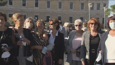 Homenaje a las primeras mujeres de la Policía Municipal de Madrid que se incorporaron hace 50 años