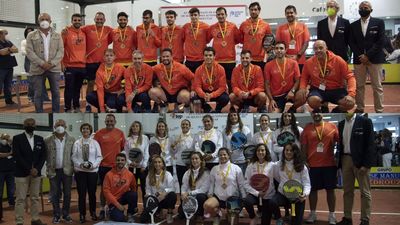 Araceli Montero  José Luis Amoroto analizan el doblete de Madrid en el Campeonato de España de Pádel