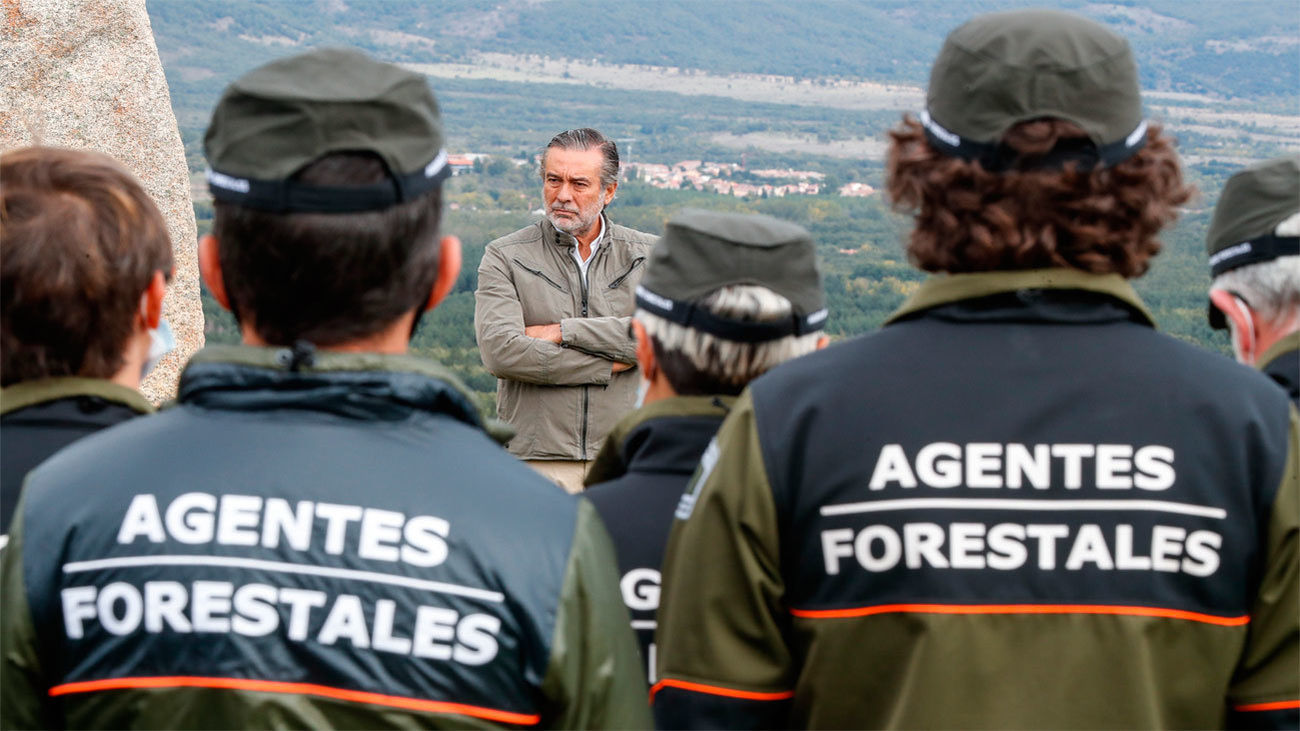 La Comunidad de Madrid agradece su labor a los agentes forestales