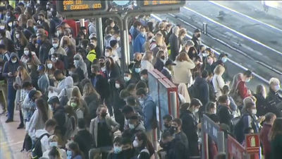 Renfe suprime 92 trenes de Cercanías  en Madrid  y acusa a los maquinistas de incumplir los servicios mínimos