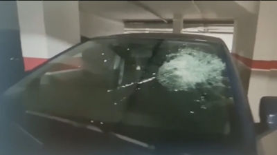 Lanzan piedras desde un puente,  a los coches que circulan por el km 8,7 de  la N-IV