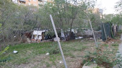 Crece un asentamiento de chabolas en Chamartín