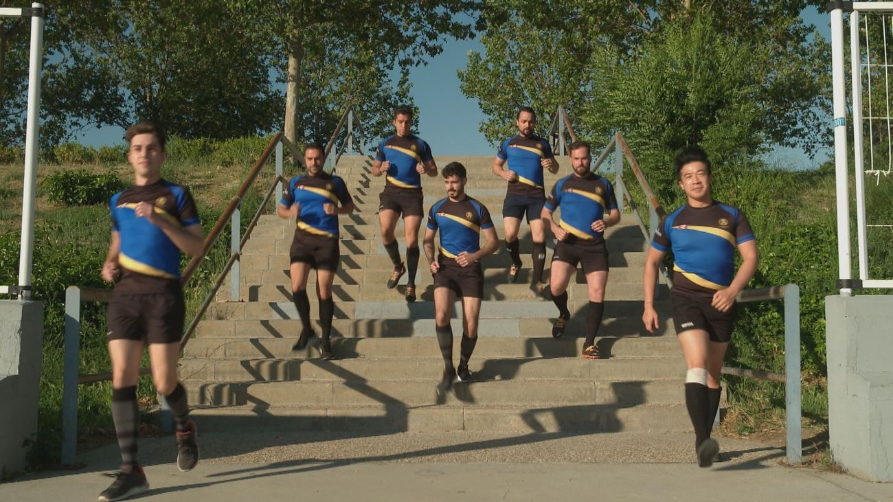 Fran, un 'titán' que juega al rugby inclusivo