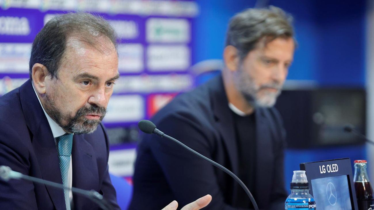 Ángel Torres: "A Míchel le doy las gracias, ha tenido mala suerte"