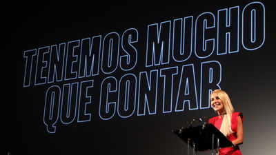 Primera celebración del Día del Cine Español en la Sala Doré de Madrid