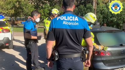 Rescatado en Alcorcón un niño de dos años que había quedado atrapado en el interior de un coche