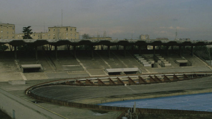 Vista del velódromo de Carabanchel / Yoshito Isono