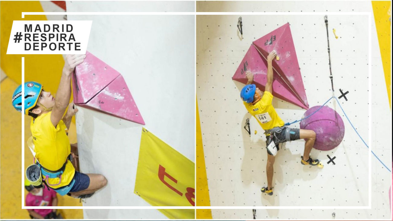 Madrid copa el podio de la Copa de España de Escalada de Dificultad