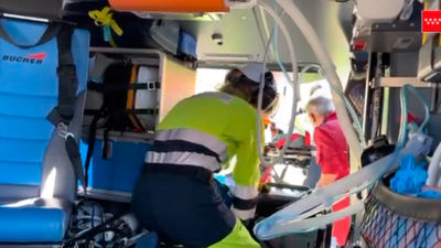 Un autobús atropella de gravedad a un joven de 18 años en Collado Villalba