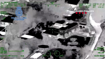 Espectacular operación nocturna para liberar a una persona secuestrada en Barcelona