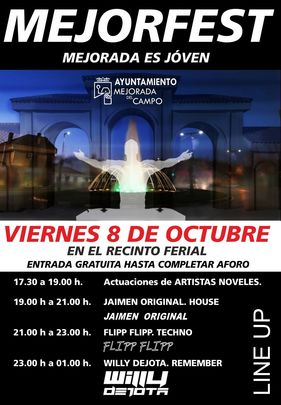 Cartel del MejorFest de Mejorada del Campo / AYTO MEJORADA DEL CAMPO