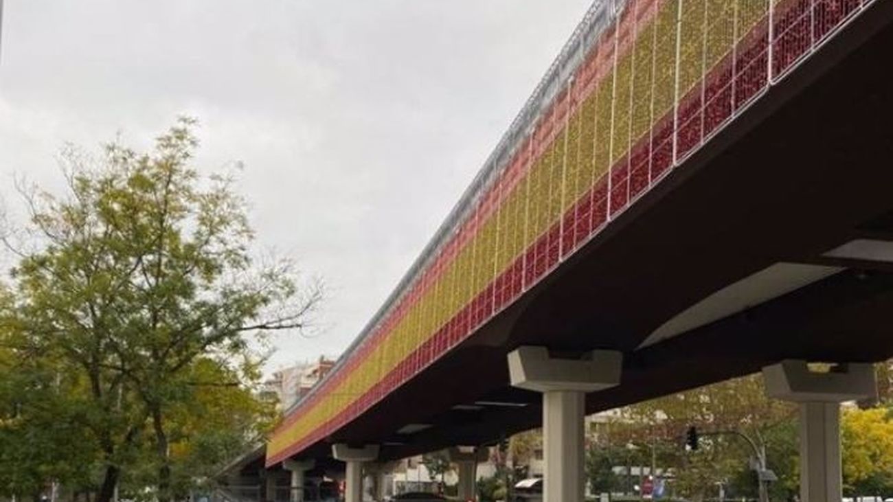 La bandera de España volverá a estar presente en las luces de Navidad de Madrid