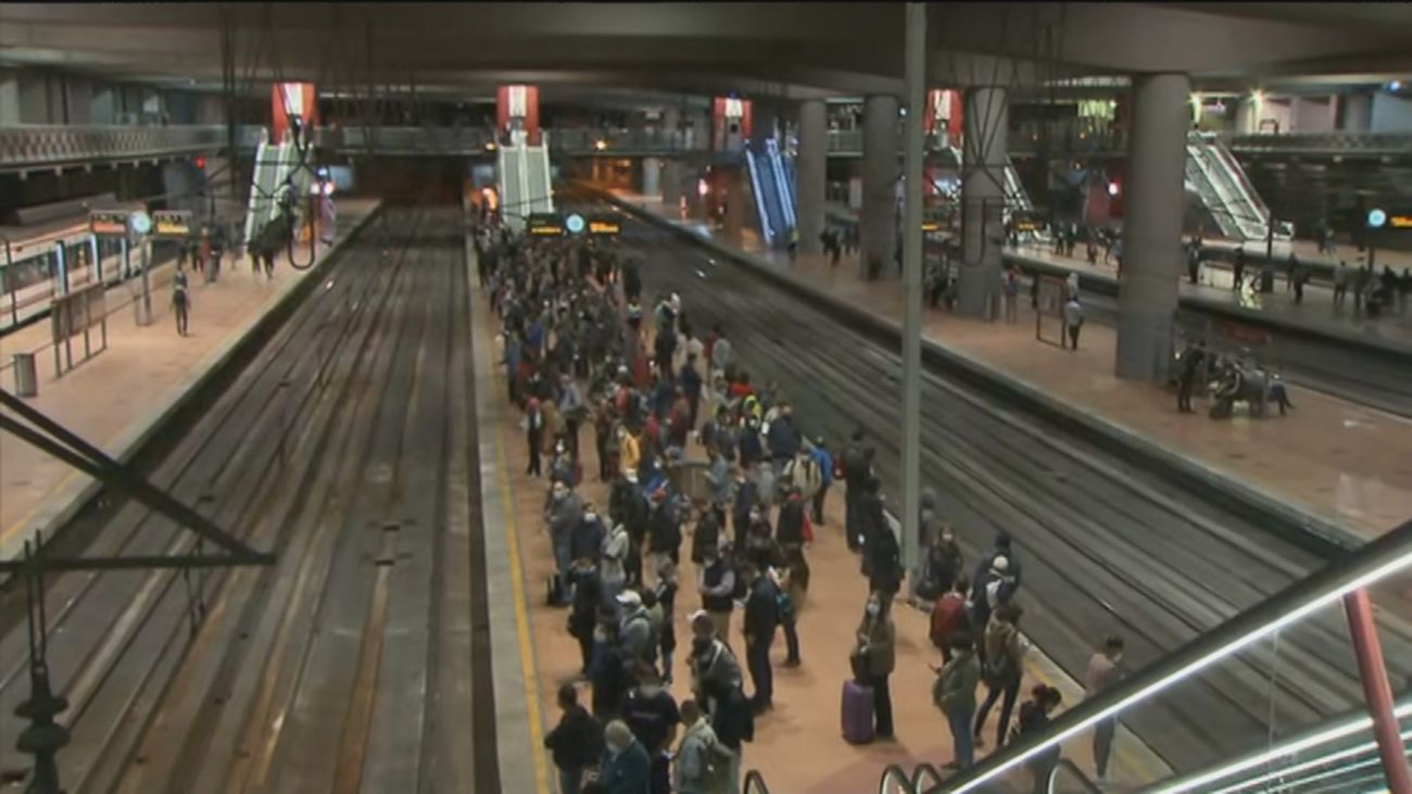 Normalidad en Cercanías Madrid tras el fin de la huelga, que la mantiene un sindicato minoritario