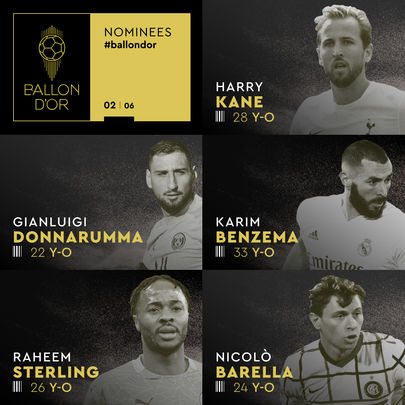 Candidatos al Balón de Oro / @francefootball