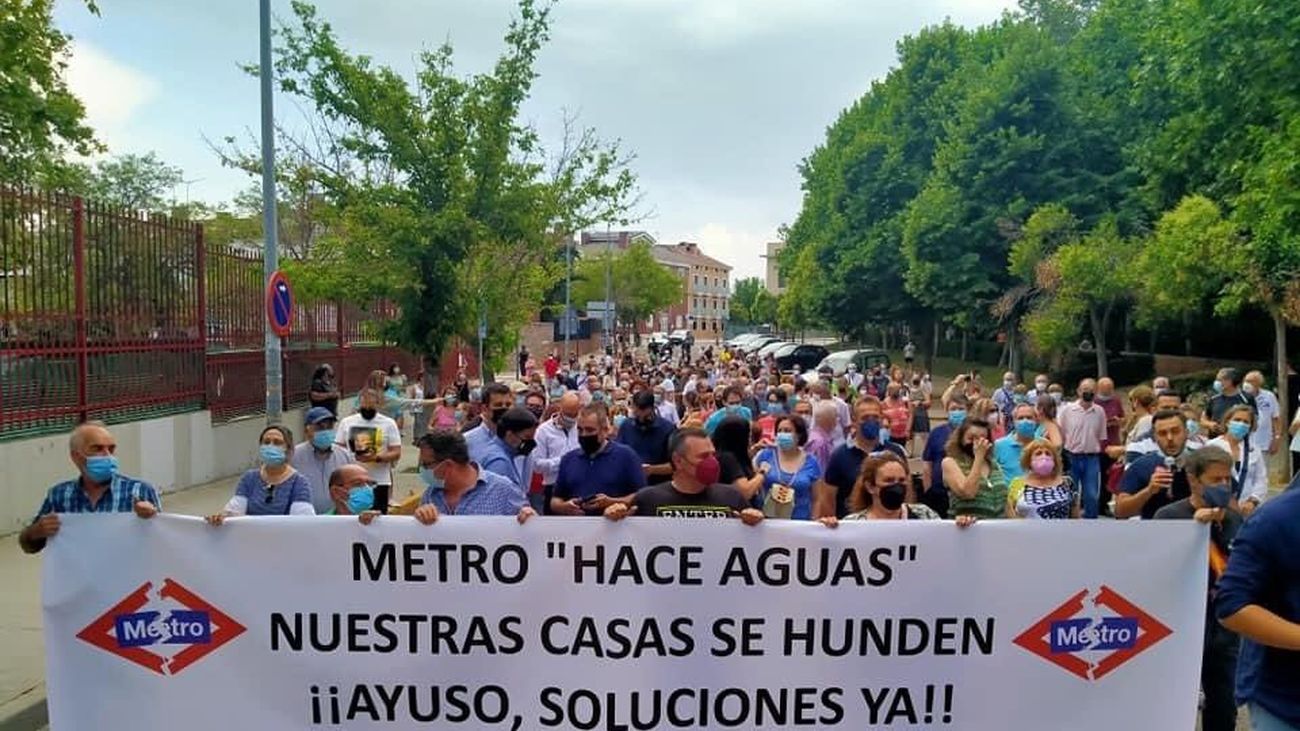 Posibilidad de más desalojos en San Fernando por los daños del metro a las viviendas