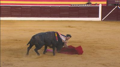 Paulita, fisura en esternón y en una vértebra por la cogida en Villa del Prado