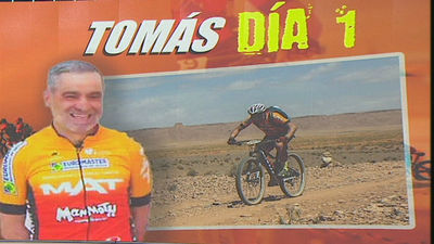 Tomás Martínez corre la Titan Desert con cuatro tumores en la cabeza