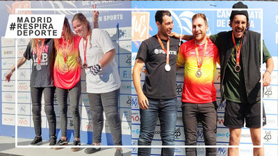 Los madrileños Esquer y Jódar, podio en el Campeonato de España de BMX free style