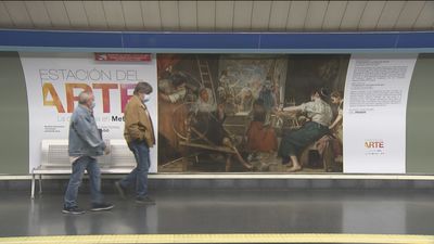 El Greco, Velázquez, Rafael y Veronese llegan a la Estación del Arte de Metro