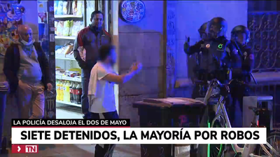 Otros siete detenidos en el Parque Oeste esta madrugada en Madrid