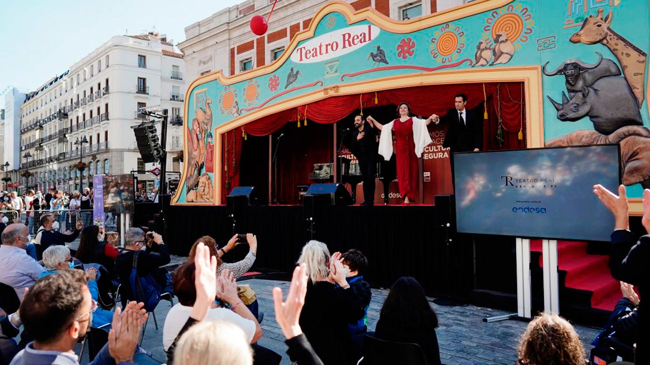 La ópera y la zarzuela salen a la calle en pleno centro de Madrid