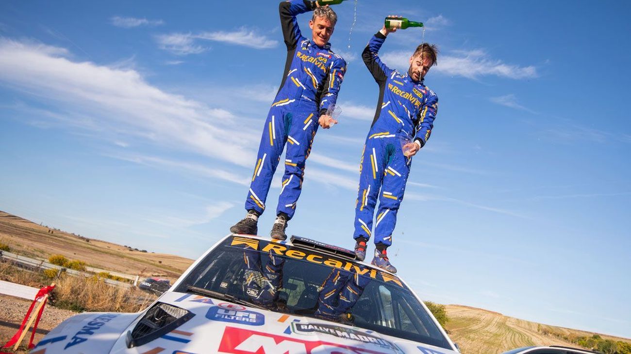 'Cohete' Suárez gana en Madrid y se proclama campeón del Rally de Tierra de Madrid