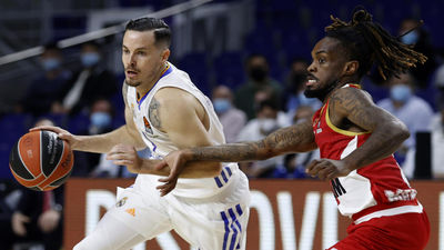 94-86. Real Madrid, de la fiesta al sufrimiento ante el Mónaco