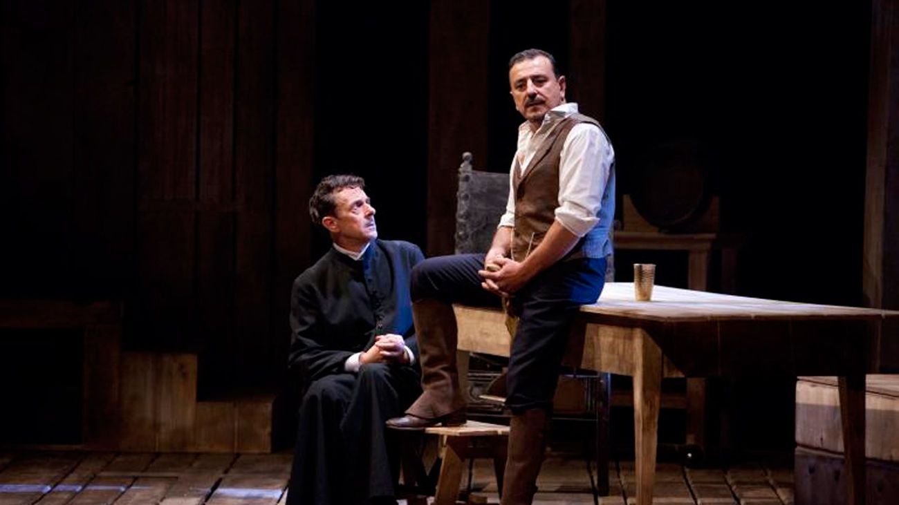 Marcial Álvarez y Pere Ponce protagonizan 'Los Pazos de Ulloa' en el Fernán Gómez