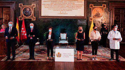 Escudero da las gracias a los médicos y voluntarios de Madrid por ganar la batalla al Covid-19