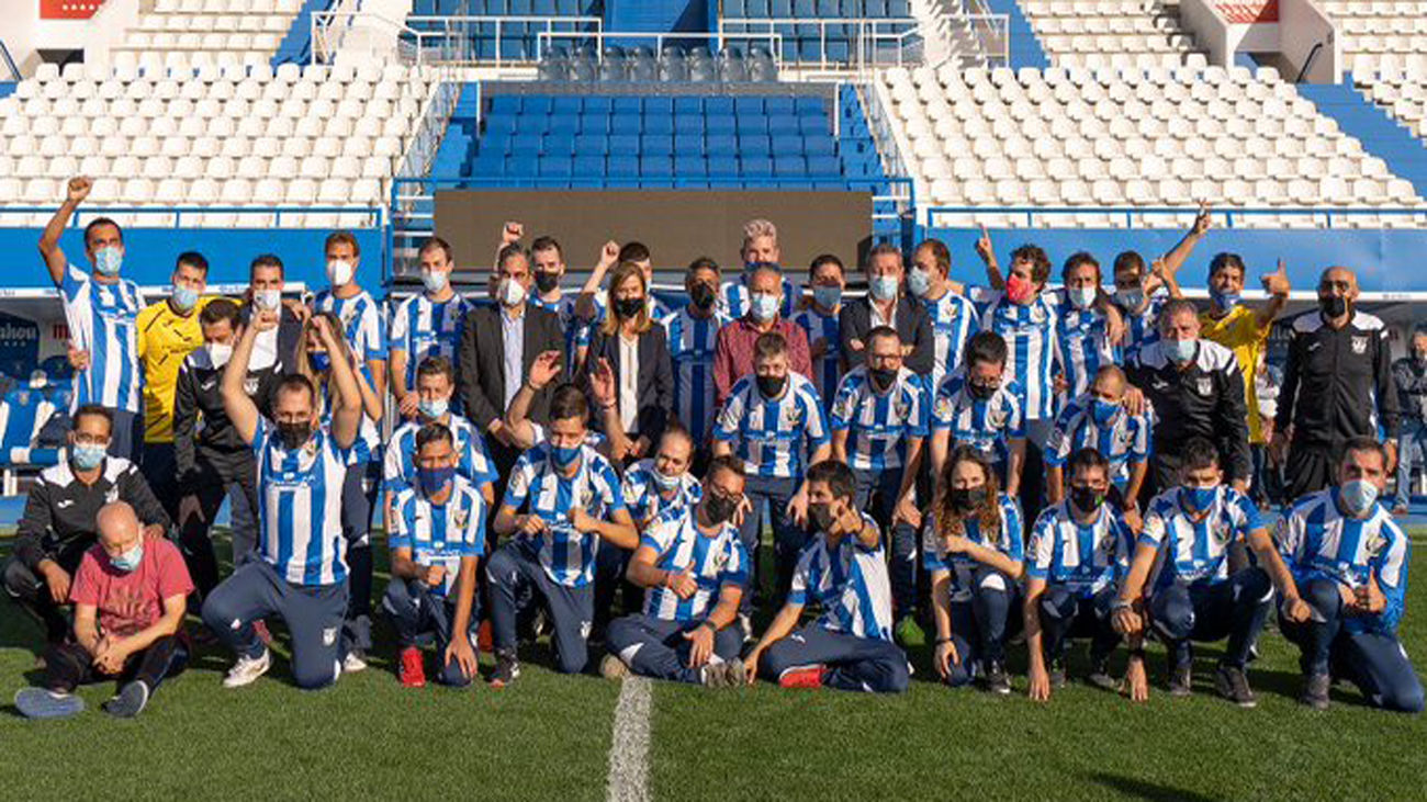 El Leganés presenta su equipo para LaLiga Genuine