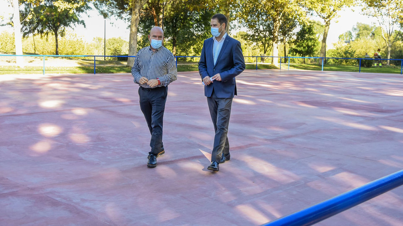 Torrejón remodela la pista de patinaje del Parque Fresnos con 1.100 metros cuadrados